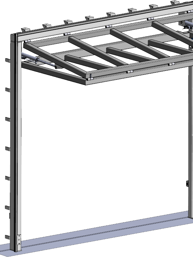 porte-relevante bifold - plan 3D Eole